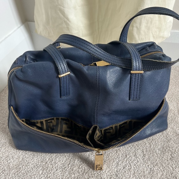 Vintage Fendi Lambskin Bag - Picture 1 of 16